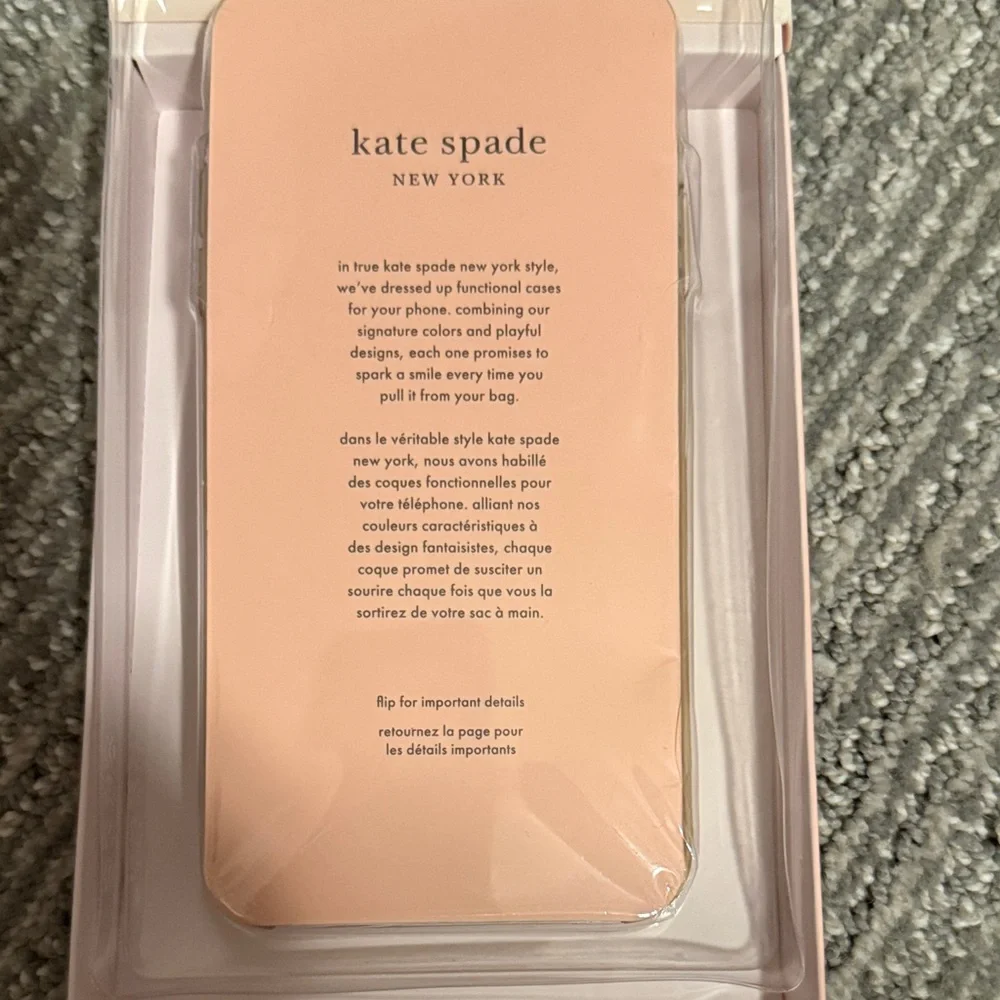 kate spade White Floral iPhone 6.5